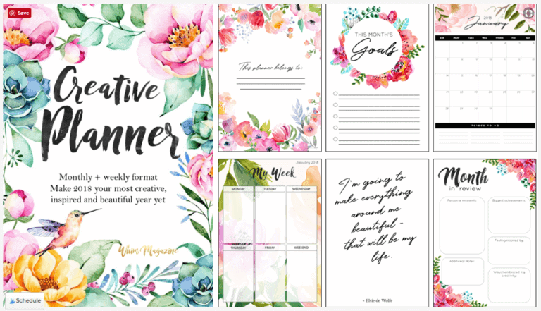 53+ Of The Most Beautiful FREE Printables To Organize Your Whole Life ...