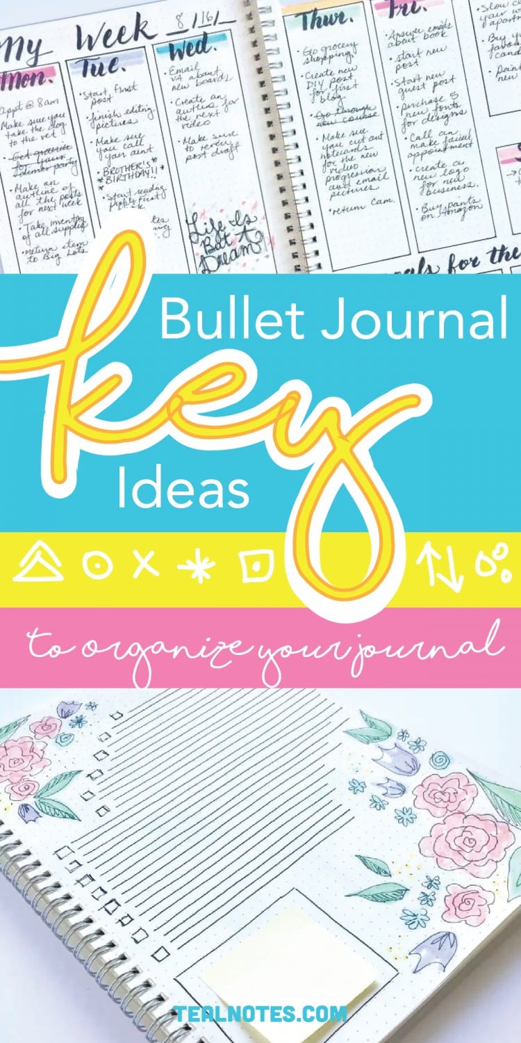 Bullet Journal Key— Here's How To Keep Your BUJO Perfectly Organized
