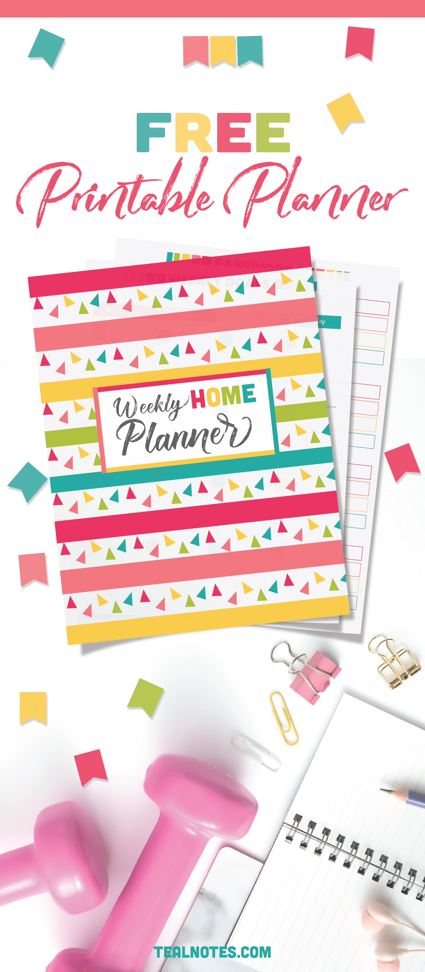 free printable planner 2019, cute home management planner printables ...