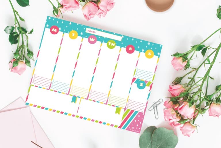 DIY Desk Organizer: A FREE Printable Organizer And A Perfect Desk Decor ...