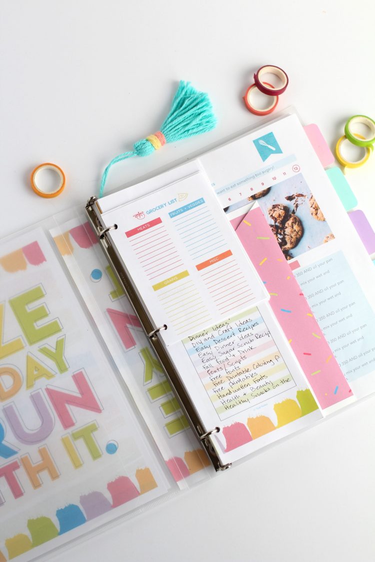 How To Make A DIY Planner You'll LOVE (2023) With Printables - Make A ...