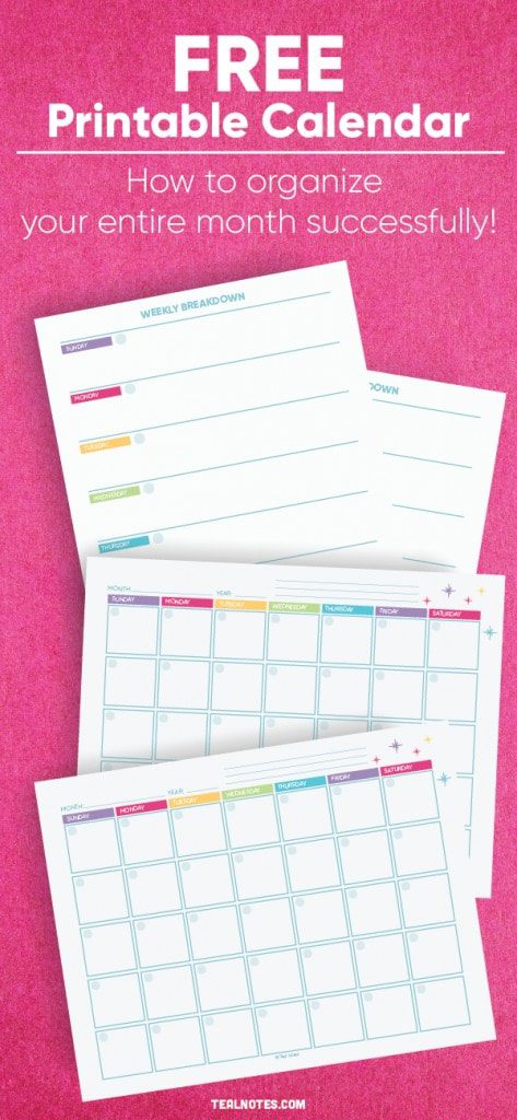 How To Plan Your Month Backwards So You Can Get More Done With Less Stress