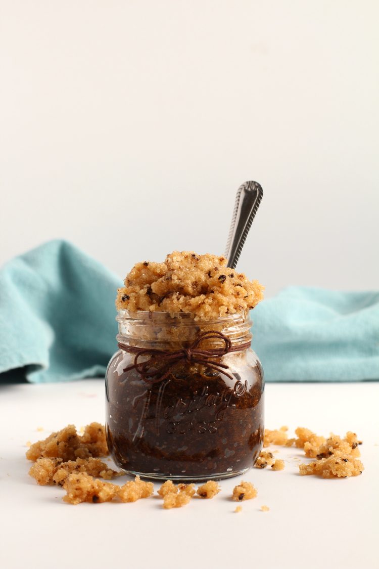 DIY Coffee Sugar Scrub Recipe With Cinnamon And Honey