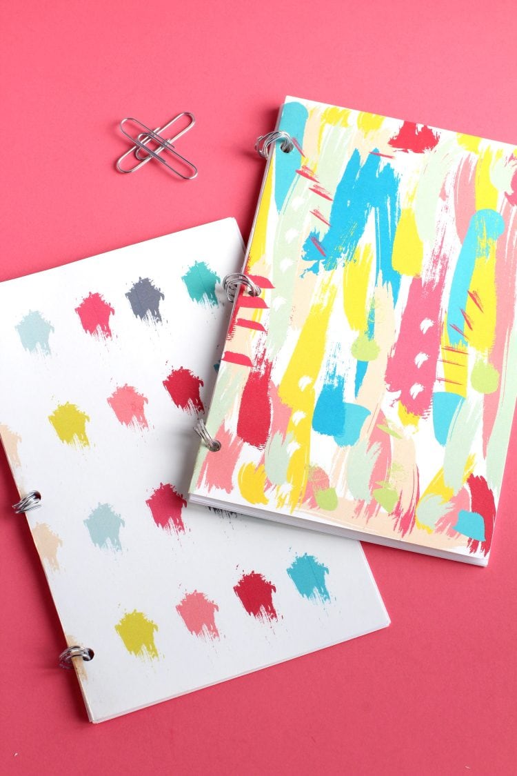 DIY Mini Bullet Journal Notebook