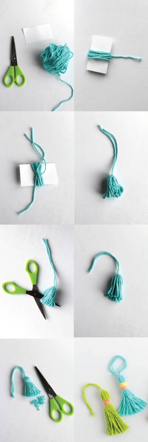 How To Make Yarn Tassels Easily For Any Diy Project