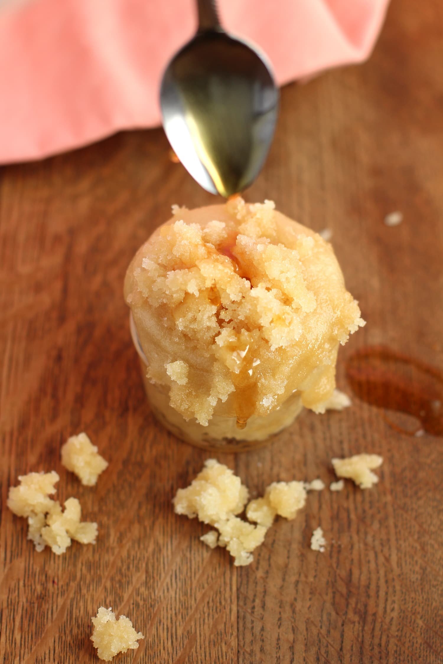 Honey sugar scrub homemade recipe