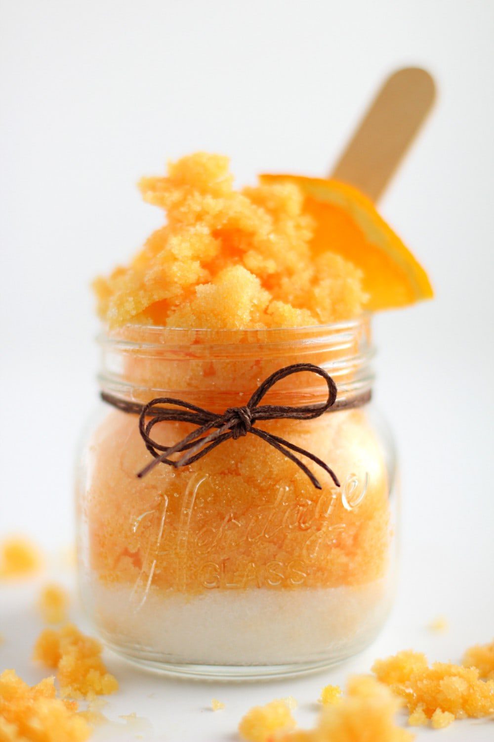 Orange Creamsicle Sugar Scrub With Honey
