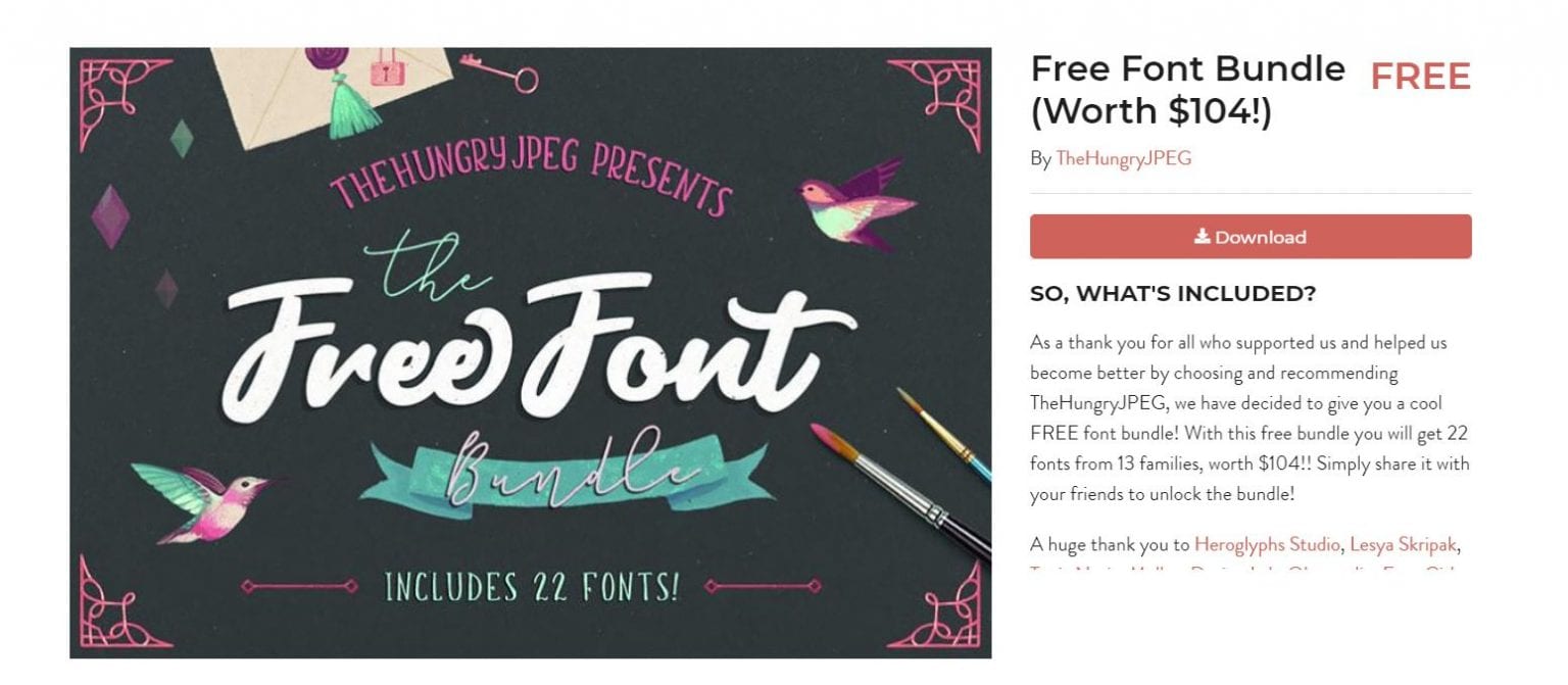 13 Gorgeous Free Fonts You Can Download Instantly For 2023